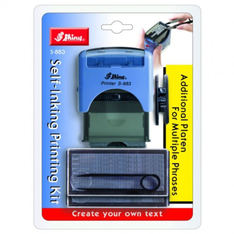 Picture of 8823 SELF-INKING PRINTING D-I-Y SET 14X38MM
